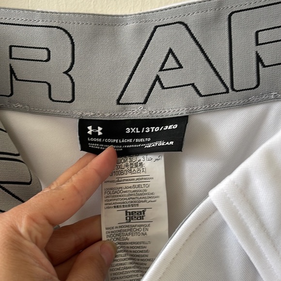 NWT Under Armour Mens White Baseball Pants Sz 3XL - Picture 6 of 9